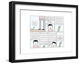 Sssnake-Reza Farazmand-Framed Art Print