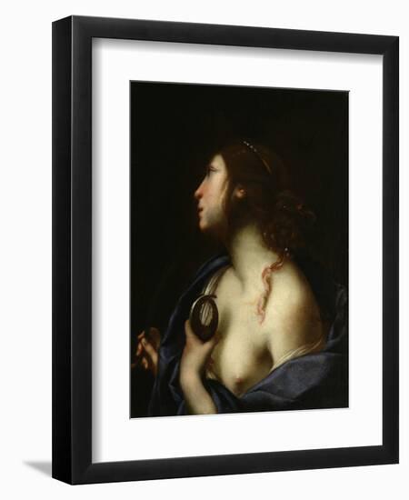 St. Agatha, C.1635-45 (Oil & Tempera on Canvas)-Francesco Furini-Framed Premium Giclee Print