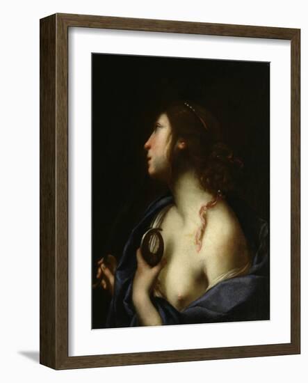 St. Agatha, C.1635-45 (Oil & Tempera on Canvas)-Francesco Furini-Framed Giclee Print