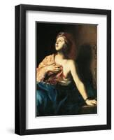 St. Agatha in Prison-Massimo Stanzione-Framed Art Print