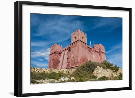 St. Agatha Tower (Red Keep) (Red Tower), Malta, Europe-Michael Runkel-Framed Photographic Print