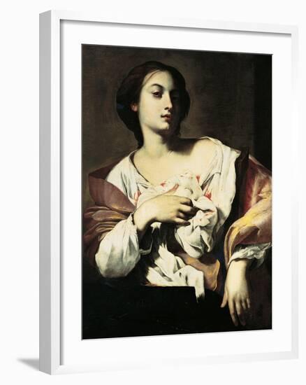 St. Agatha-Francesco Guarino-Framed Art Print