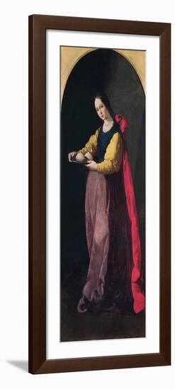 St. Agatha-Francisco de Zurbarán-Framed Giclee Print