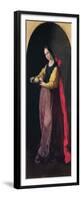 St. Agatha-Francisco de Zurbarán-Framed Premium Giclee Print