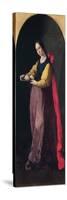 St. Agatha-Francisco de Zurbarán-Stretched Canvas