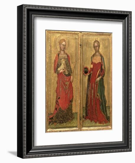 St. Agnes and St. Domitilla-Andrea di Bonaiuto-Framed Giclee Print