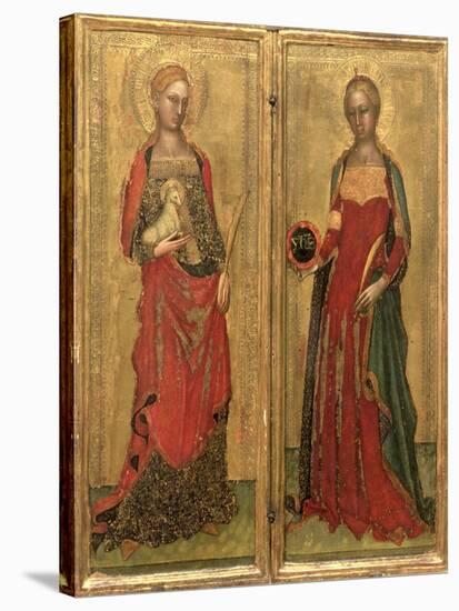 St. Agnes and St. Domitilla-Andrea di Bonaiuto-Stretched Canvas