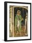 St Agnes and St John Baptist, Detail from Column-null-Framed Giclee Print