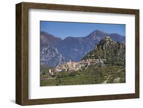 St Agnes, Cote D'Azur, Provence, France-John Miller-Framed Photographic Print