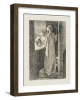 St Agnes Eve-John Everett Millais-Framed Giclee Print