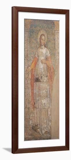 St. Agnes-Bergognone-Framed Art Print