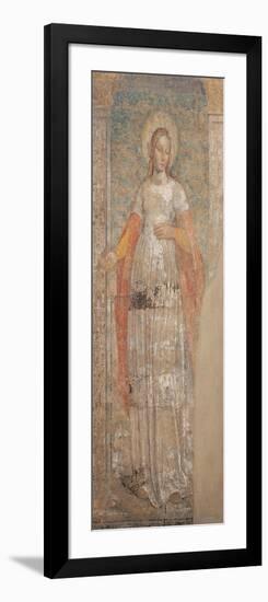 St. Agnes-Bergognone-Framed Art Print