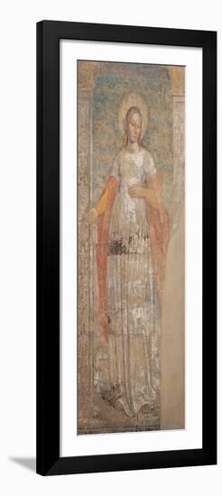 St. Agnes-Bergognone-Framed Art Print