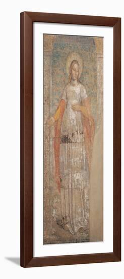 St. Agnes-Bergognone-Framed Art Print