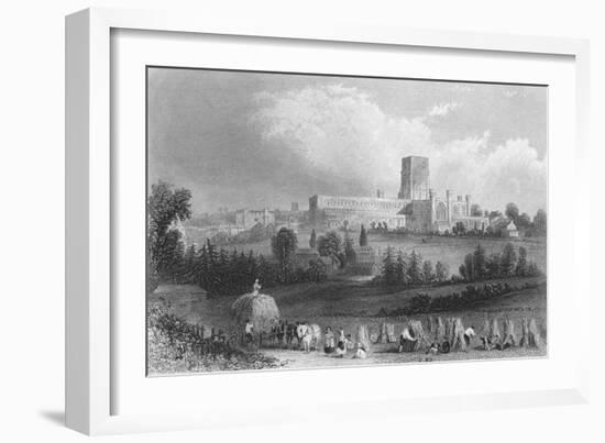 'St. Alban's Abbey', 1859-Henry Adlard-Framed Giclee Print