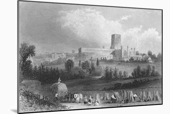 'St. Alban's Abbey', 1859-Henry Adlard-Mounted Giclee Print