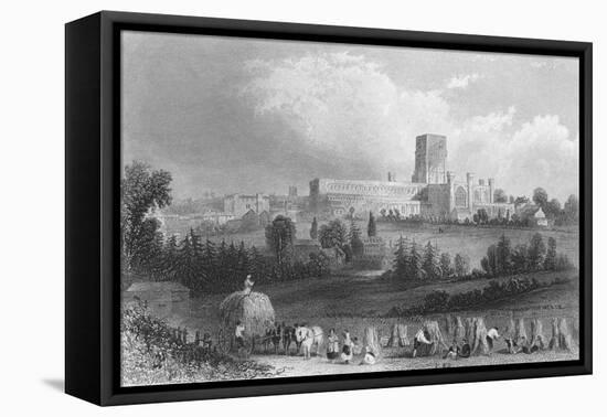 'St. Alban's Abbey', 1859-Henry Adlard-Framed Stretched Canvas