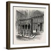 St. Alban's Shrine, UK, 19th Century-null-Framed Giclee Print