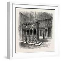 St. Alban's Shrine, UK, 19th Century-null-Framed Giclee Print