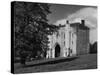 St.Albans Abbey Gateway-Fred Musto-Stretched Canvas