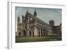 St Albans Abbey in St Albans-null-Framed Photographic Print