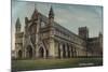 St Albans Abbey in St Albans-null-Mounted Photographic Print