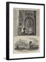 St Albans Abbey-Samuel Read-Framed Giclee Print