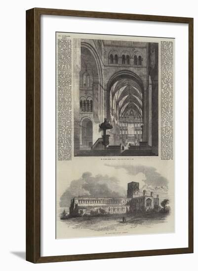 St Albans Abbey-Samuel Read-Framed Giclee Print