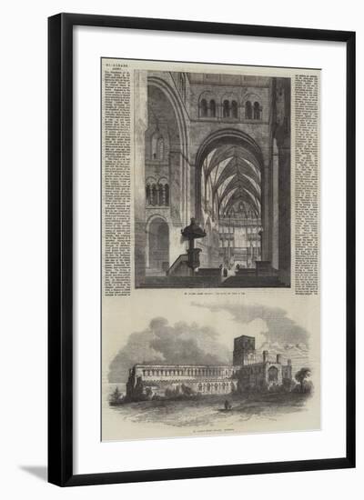 St Albans Abbey-Samuel Read-Framed Giclee Print