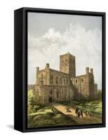 St Albans Cathedral, Hertfordshire, C1870-WL Walton-Framed Stretched Canvas