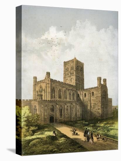 St Albans Cathedral, Hertfordshire, C1870-WL Walton-Stretched Canvas