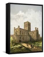 St Albans Cathedral, Hertfordshire, C1870-WL Walton-Framed Stretched Canvas