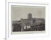 St Albans Cathedral-null-Framed Giclee Print