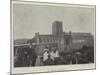 St Albans Cathedral-null-Mounted Giclee Print