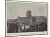 St Albans Cathedral-null-Mounted Giclee Print