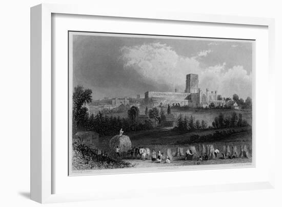 St Albans, Hertfordshire-Thomas Allom-Framed Art Print