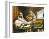 St Albert the Great and St Thomas of Aquinas, Detail-Alonso Antonio Villamor-Framed Giclee Print