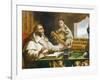 St Albert the Great and St Thomas of Aquinas, Detail-Alonso Antonio Villamor-Framed Giclee Print