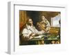 St Albert the Great and St Thomas of Aquinas, Detail-Alonso Antonio Villamor-Framed Giclee Print