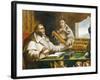 St Albert the Great and St Thomas of Aquinas, Detail-Alonso Antonio Villamor-Framed Giclee Print