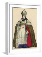 St-Albin, Charles, Costume-null-Framed Art Print