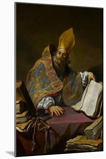 St. Ambrose, C.1623-25-Claude Vignon-Mounted Giclee Print