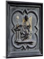 St Ambrose, Panel E of the North Doors of the Baptistery of San Giovanni, 1403-24 (Bronze)-Lorenzo Ghiberti-Mounted Giclee Print