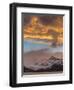 St. Andres Bay on South Georgia Island during sunset.-Martin Zwick-Framed Photographic Print