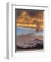 St. Andres Bay on South Georgia Island during sunset.-Martin Zwick-Framed Photographic Print