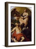 St. Andrew and St. Catherine-null-Framed Giclee Print