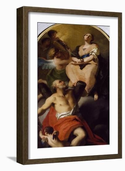 St. Andrew and St. Catherine-null-Framed Giclee Print