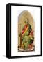 St Andrew Apostle-Lippo Memmi-Framed Stretched Canvas