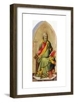 St Andrew Apostle-Lippo Memmi-Framed Giclee Print