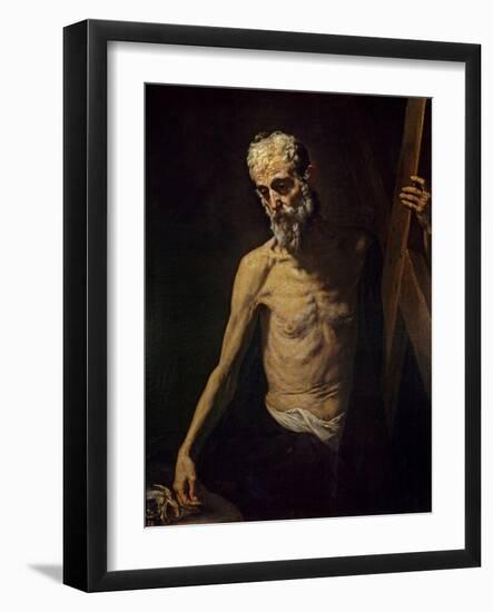 St. Andrew, c.1631-Jusepe de Ribera-Framed Giclee Print